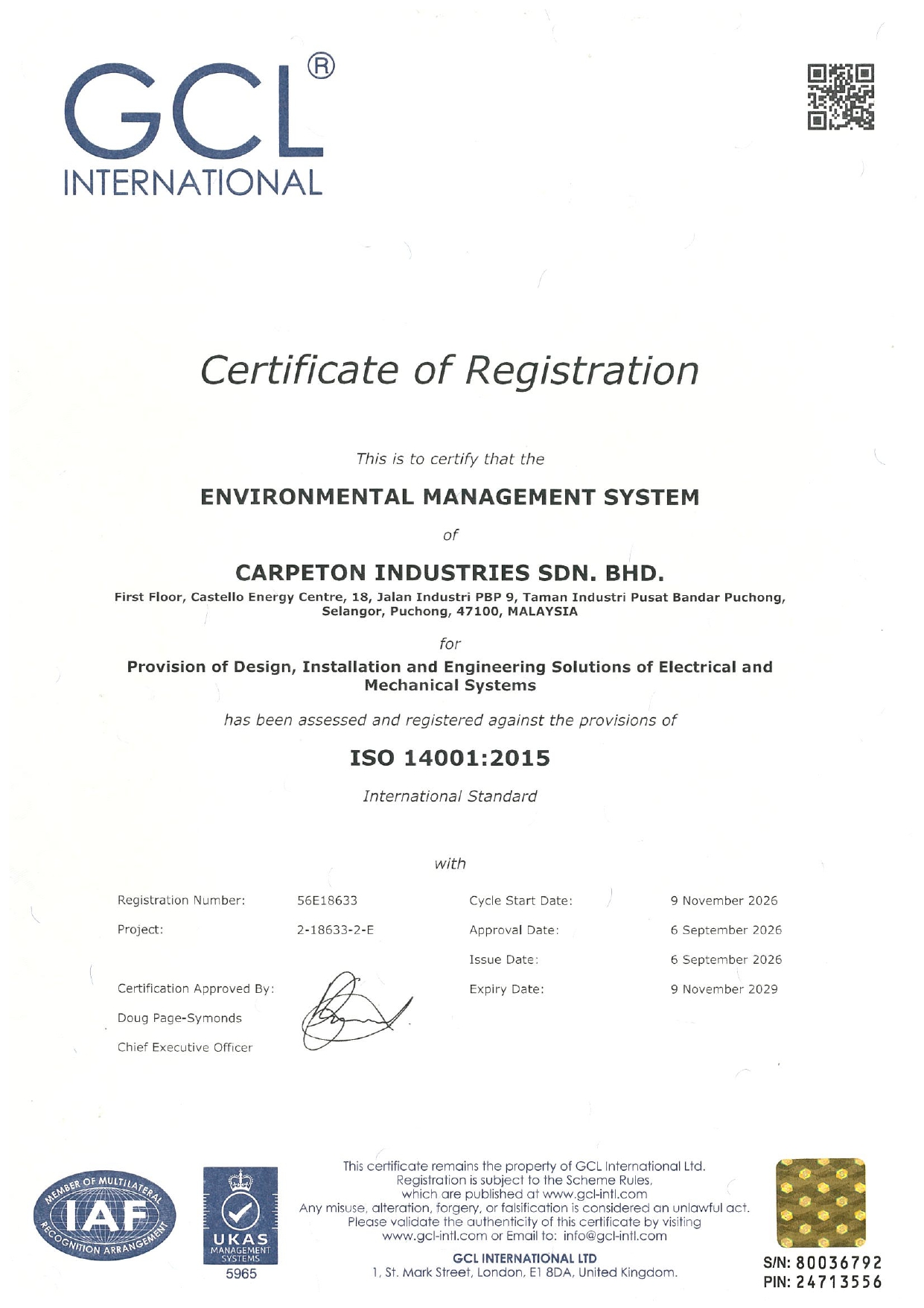 Certification 11